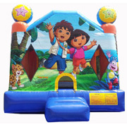 dora inflatable bouncy castle